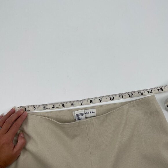Doncaster Tan Side Zip Stretch Dress Pants Slacks Womens SIze 6 Neutral Career - Picture 8 of 10